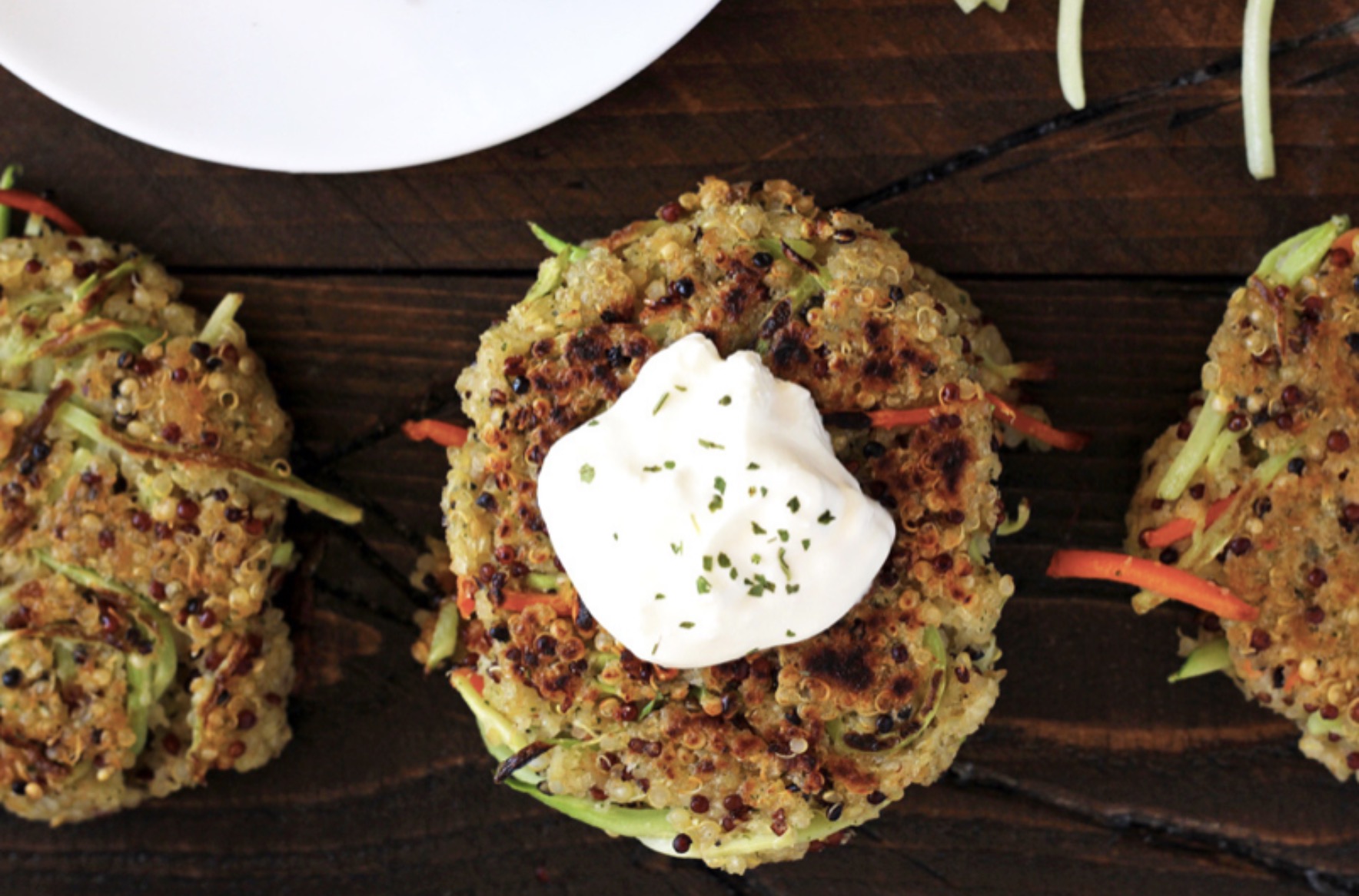 Brocoli and Quinoa Breakfast Patties Key Nutrition