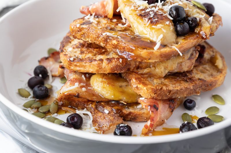 Super Easy 2 Ingredient French Toast