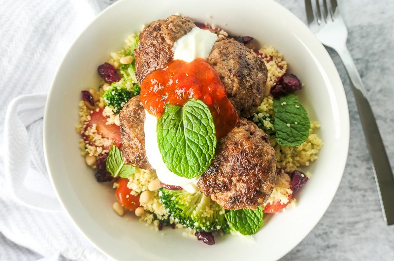 Moroccan Lamb with Couscous & Harissa